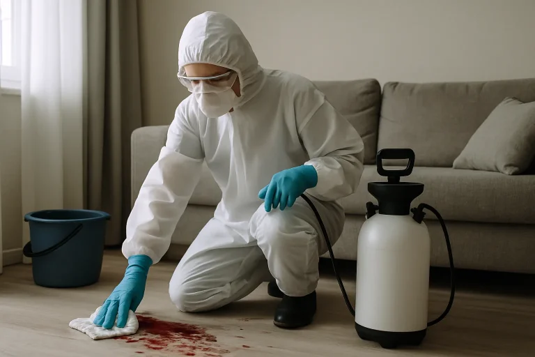 Risques Sanitaires Invisibles : Quand le Nettoyage Post-Suicide est Négligé